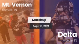 Matchup: Mt. Vernon High vs. Delta  2020