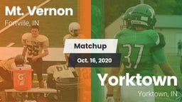 Matchup: Mt. Vernon High vs. Yorktown  2020