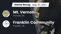 Recap: Mt. Vernon  vs. Franklin Community  2021