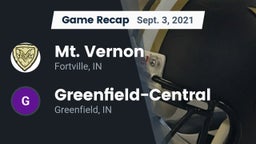 Recap: Mt. Vernon  vs. Greenfield-Central  2021