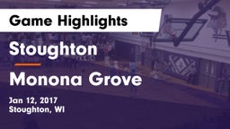 Stoughton  vs Monona Grove  Game Highlights - Jan 12, 2017