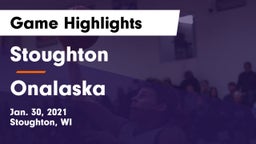 Stoughton  vs Onalaska  Game Highlights - Jan. 30, 2021