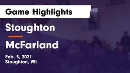 Stoughton  vs McFarland  Game Highlights - Feb. 5, 2021