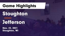 Stoughton  vs Jefferson  Game Highlights - Nov. 22, 2021