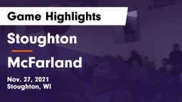 Stoughton  vs McFarland  Game Highlights - Nov. 27, 2021