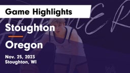 Stoughton  vs Oregon  Game Highlights - Nov. 25, 2023