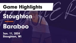 Stoughton  vs Baraboo  Game Highlights - Jan. 11, 2024