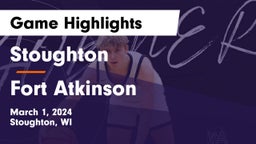 Stoughton  vs Fort Atkinson  Game Highlights - March 1, 2024