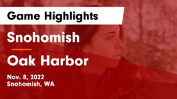 Snohomish  vs Oak Harbor  Game Highlights - Nov. 8, 2022