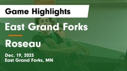 East Grand Forks  vs Roseau  Game Highlights - Dec. 19, 2023