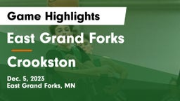 East Grand Forks  vs Crookston  Game Highlights - Dec. 5, 2023