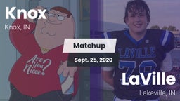 Matchup: Knox  vs. LaVille  2020