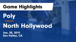 Poly  vs North Hollywood  Game Highlights - Jan. 30, 2019