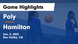 Poly  vs Hamilton  Game Highlights - Jan. 5, 2023