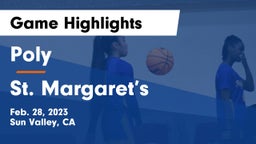 Poly  vs St. Margaret’s Game Highlights - Feb. 28, 2023