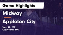 Midway  vs Appleton City Game Highlights - Jan. 19, 2021