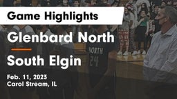 Glenbard North  vs South Elgin  Game Highlights - Feb. 11, 2023