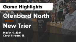 Glenbard North  vs New Trier  Game Highlights - March 4, 2024