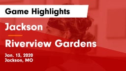 Jackson  vs Riverview Gardens  Game Highlights - Jan. 13, 2020