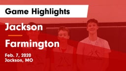 Jackson  vs Farmington  Game Highlights - Feb. 7, 2020