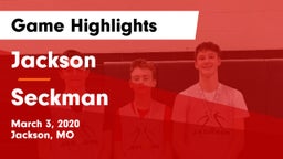 Jackson  vs Seckman Game Highlights - March 3, 2020