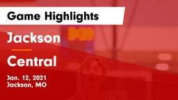 Jackson  vs Central  Game Highlights - Jan. 12, 2021
