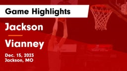 Jackson  vs Vianney  Game Highlights - Dec. 15, 2023