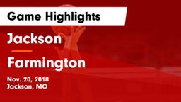 Jackson  vs Farmington  Game Highlights - Nov. 20, 2018