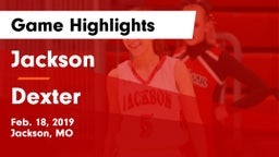 Jackson  vs Dexter  Game Highlights - Feb. 18, 2019