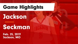 Jackson  vs Seckman  Game Highlights - Feb. 25, 2019