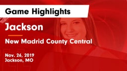 Jackson  vs New Madrid County Central  Game Highlights - Nov. 26, 2019