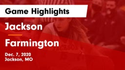 Jackson  vs Farmington  Game Highlights - Dec. 7, 2020