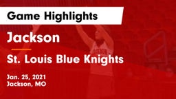 Jackson  vs St. Louis Blue Knights Game Highlights - Jan. 25, 2021