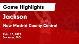 Jackson  vs New Madrid County Central  Game Highlights - Feb. 17, 2022