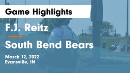 F.J. Reitz  vs South Bend Bears Game Highlights - March 12, 2022