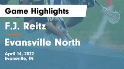 F.J. Reitz  vs Evansville North  Game Highlights - April 14, 2022