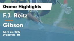 F.J. Reitz  vs Gibson  Game Highlights - April 23, 2022