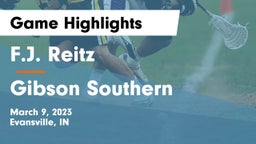 F.J. Reitz  vs Gibson Southern  Game Highlights - March 9, 2023