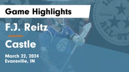 F.J. Reitz  vs Castle  Game Highlights - March 22, 2024