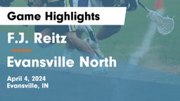 F.J. Reitz  vs Evansville North  Game Highlights - April 4, 2024