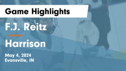 F.J. Reitz  vs Harrison  Game Highlights - May 4, 2024