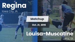 Matchup: Regina  vs. Louisa-Muscatine  2016