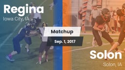 Matchup: Regina  vs. Solon  2017