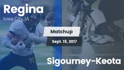 Matchup: Regina  vs. Sigourney-Keota 2017