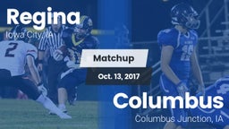 Matchup: Regina  vs. Columbus  2017