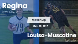 Matchup: Regina  vs. Louisa-Muscatine  2017
