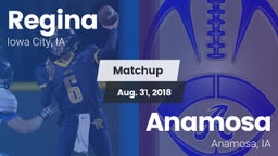 Matchup: Regina  vs. Anamosa  2018