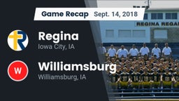 Recap: Regina  vs. Williamsburg  2018