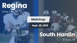 Matchup: Regina  vs. South Hardin  2018