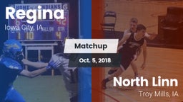 Matchup: Regina  vs. North Linn  2018